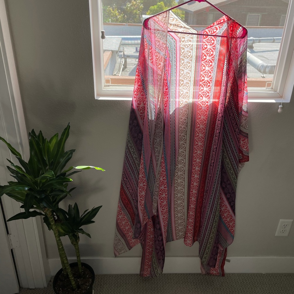 Sheer kimono